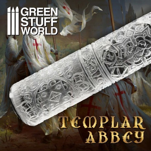 Rolling pin templar abbey - pin,