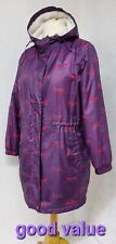 Cotton Traders Womens Parka Coat UK Size 12 Dragon Fly Print