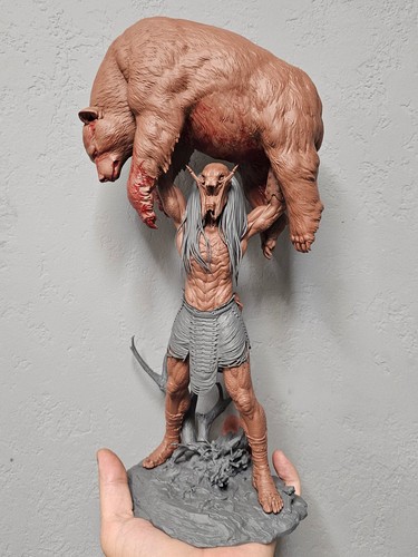 Feral predator printed - feral, 3d
