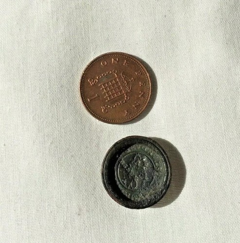 Bronze trade weight hallmarked - trade,