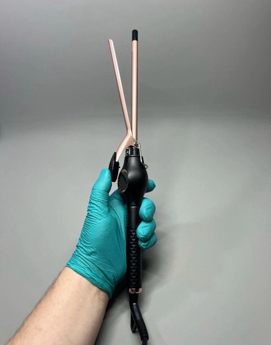 Hair curling wand tongs - tongs, 9mm