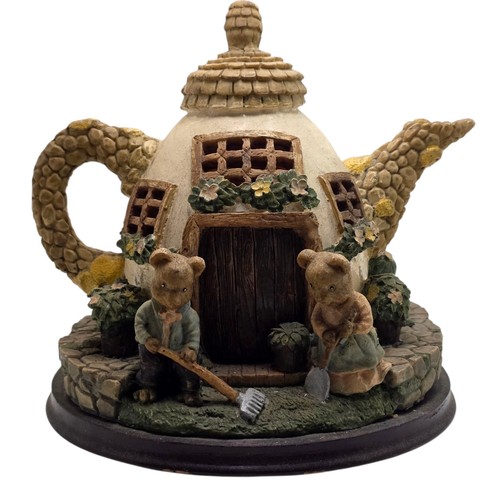 Vintage teapot cottage - vintage,
