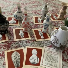 Treasures Of The Imperial Dynasties Franklin Mint Collectible Mini Vases 9 Total