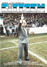 MANCHESTER CITY FC OFFICIAL SUPPORTERS MAGAZINE CITIZEN ISSUE No. 2 1989-90