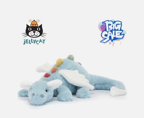 Jellycat sky dragon 50cm - jellycat, plush