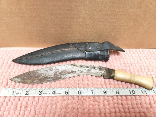 Antique nepalese gurkha kukri - gurkha,