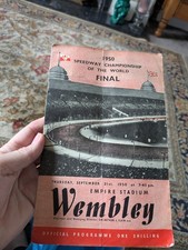 WEMBLEY 1950 RARE, OFFICIAL