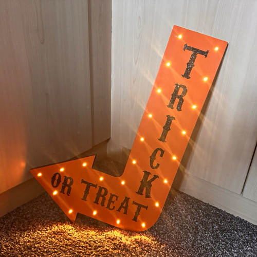 Illuminated halloween trick - illuminated,