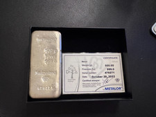 Metalor 500g Silver Bar