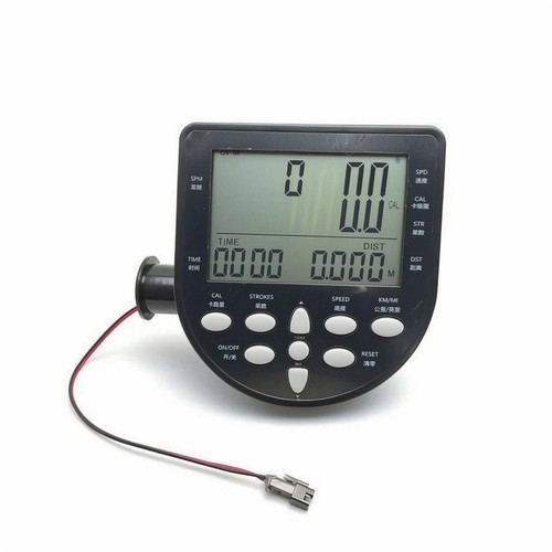 Rowing machine monitor - monitor, with