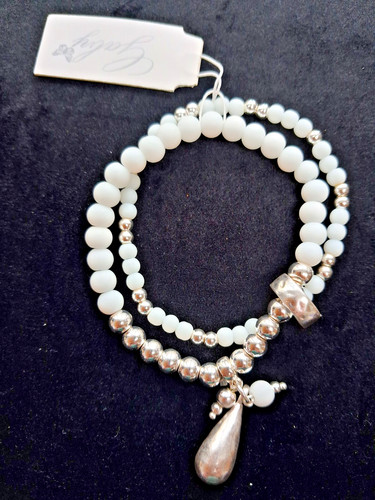 White and silver - white,