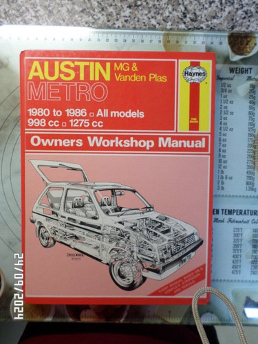 Haynes workshop manual austin - workshop,