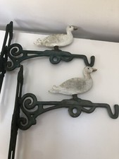 Vtg wrought cast iron duck - vtg,