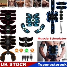EMS Toner Massager Fitness Body ABS Abdominal Trainer Muscle Stimulator Toning