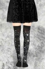 New 2 Pairs Gothic Spider