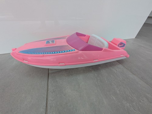 Vintage barbie doll - barbie, speedboat