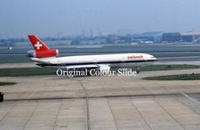Aircraft Slide - Swissair