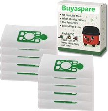 10 x HOOVER BAGS FOR HENRY PET PET200 NUMATIC HETTY VACUUM CLEANER HEPA-FLO