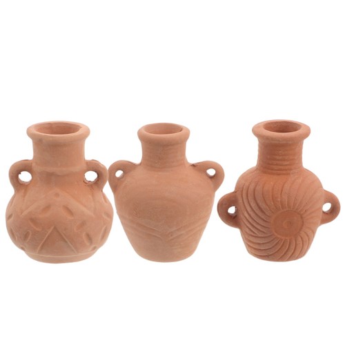 Pcs mini clay flower pot - clay,