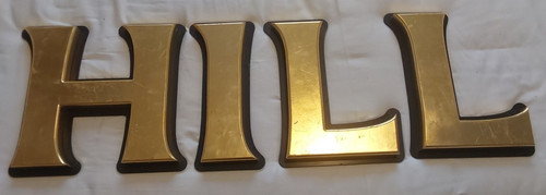 Reclaimed vintage gold - 13”,