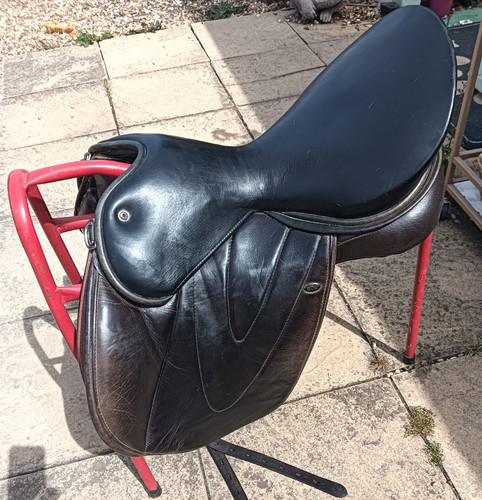 Wow black leather dressage - wow,,