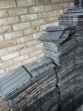 Approx 288 pcs of IKEA Runnen Floor Decking Tiles Garden Collect Barnet Grey