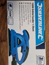 Silverline 150W Electric Orbital Sander for 1/3 Sheet Sanders Brand New In Box