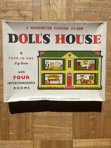 Vintage waddington doll house - vintage,
