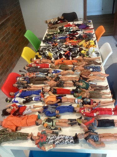 Huge action man bundle job - huge,