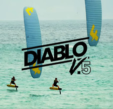 F-One Diablo V5 21m Light Wind