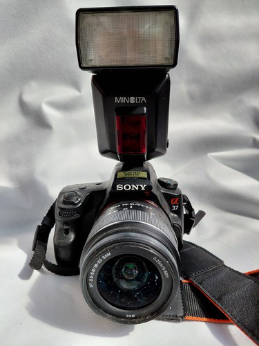 Sony alpha a37 55mm sam - a37, 18-55mm