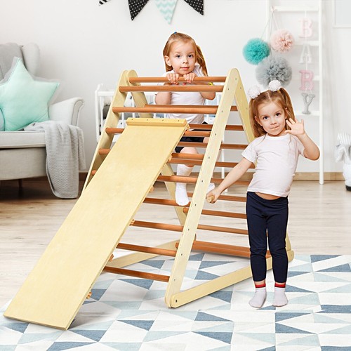 Natural wooden foldable - natural,