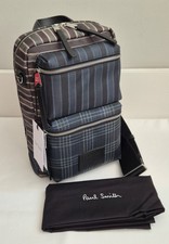Paul Smith Bag Mixed Check and Stripe Sling Bag