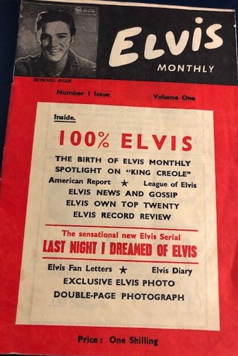 Elvis monthly magazines 274 - monthly,