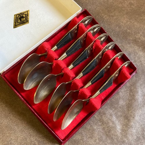 Set boxed bronze plated - 6,