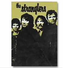 The Stranglers Group Artwork Printed on Sheet Metal Sign Waterproof