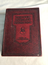 1934 THE NEW POPULAR EDUCATOR Edited by J.A. HAMMERTON H/B AMALGAMATED PRESS