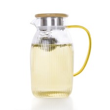 E&W Glass Water Jug with