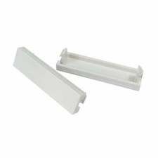 Modular Faceplate Mount Wall Plate Blanking strips X2