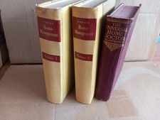 3 x Vintage Home Management Books.