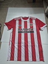 Sheffield United 2021-2022 Home Shirt Adidas Large L Kit Top Jersey Blades SUFC