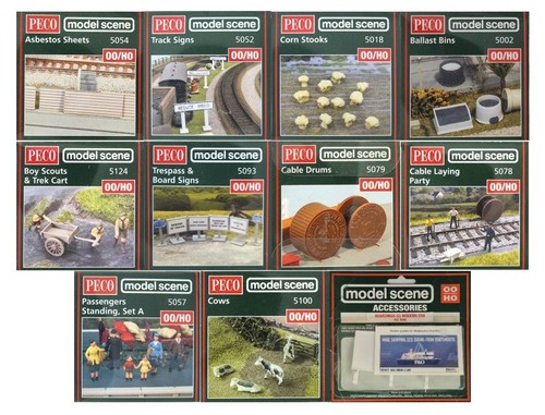 Peco model scene - oo/ho, gauge