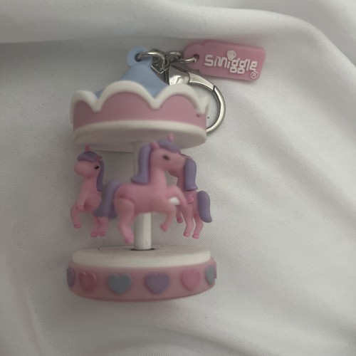 Smiggle carousel keyring - smiggle,