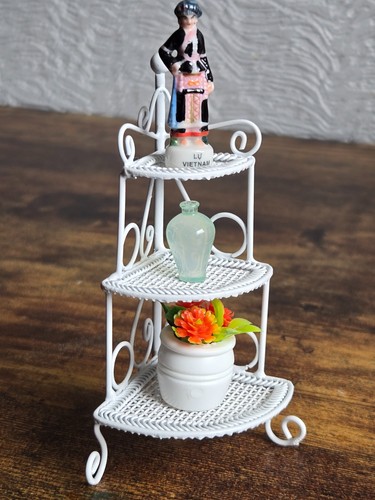 Doll house white ornate - white,