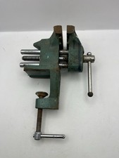 Vintage Fabrex 424 Bench Vice Made in England Cast Iron Clamp On Fully Working