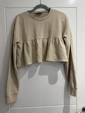 Zara Trafaluc crop ruffle