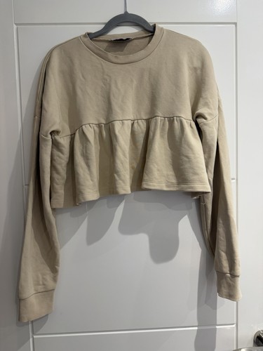 Zara trafaluc crop ruffle - crop,