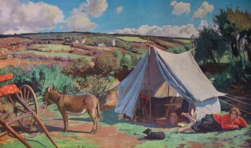 Laura knight the - knight, gypsies