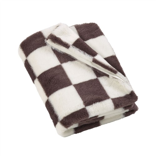 Cosy soft checkerboard fleece - cosy,