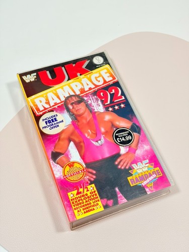 Wwf rampage vhs video - uk, 92